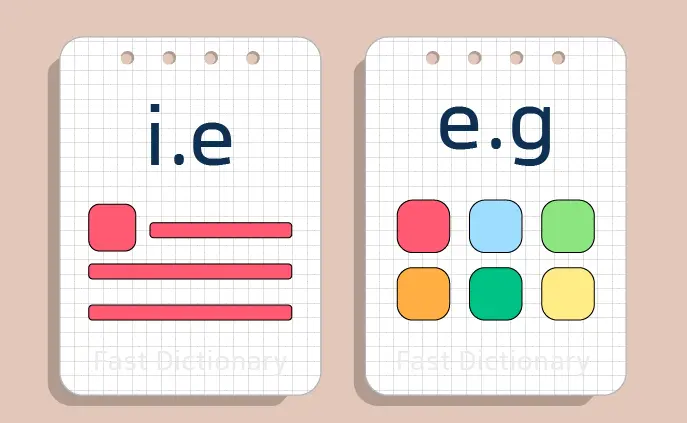 تفاوت i.e و e.g چیست؟