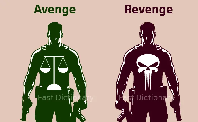 تفاوت Avenge و Revenge چیست؟