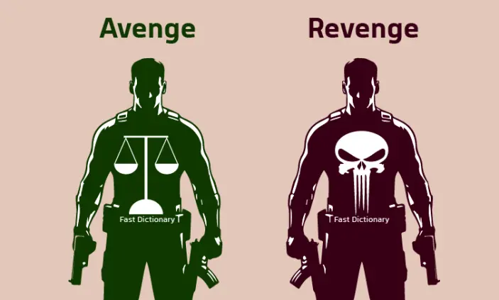بررسی تفاوت Avenge و Revenge + مثال‌ها