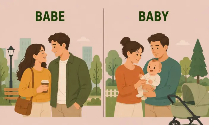 تفاوت babe و baby چیست؟
