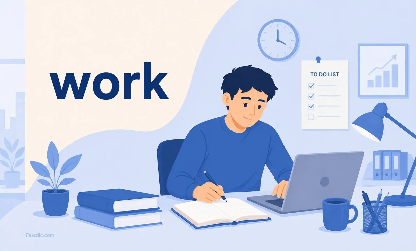 فرق job و work