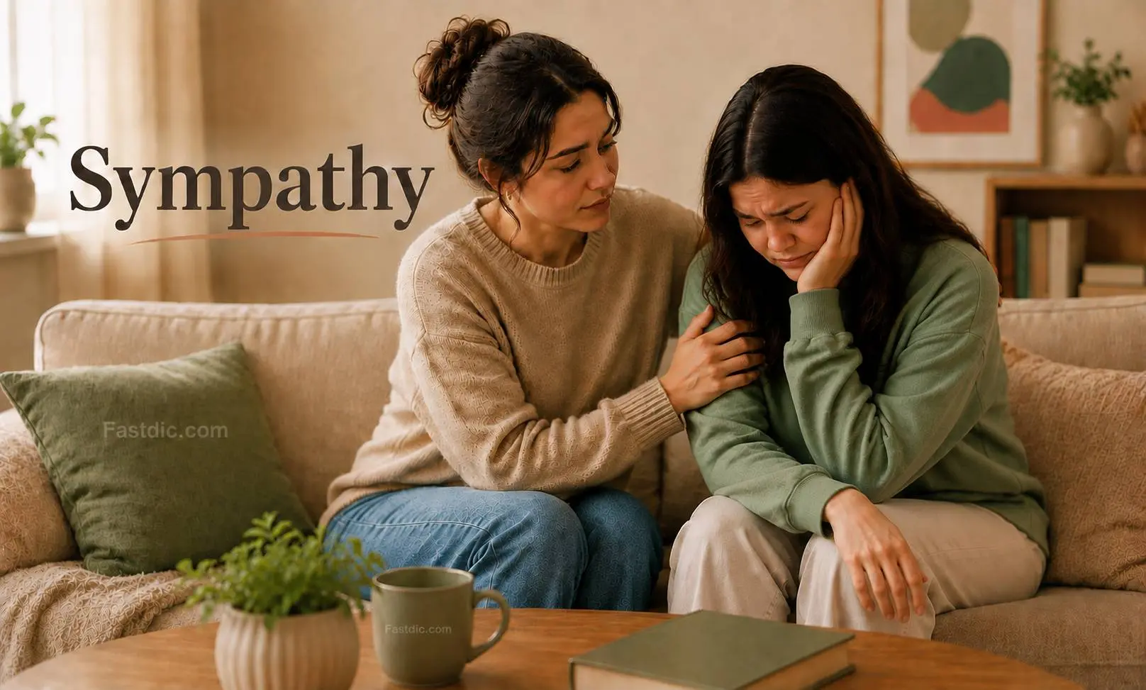 فرق sympathy و empathy 